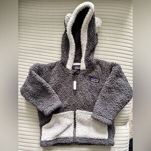 Patagonia Baby Furry Friends Hoody. Size 6-12M